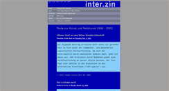 Desktop Screenshot of inter.zin.thing-frankfurt.de